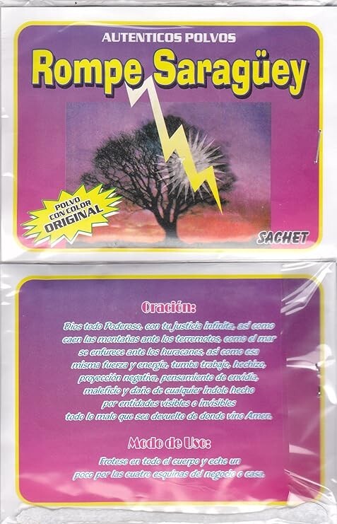 Polvo Mistico de Rompe Saraguey Mistic Powder
