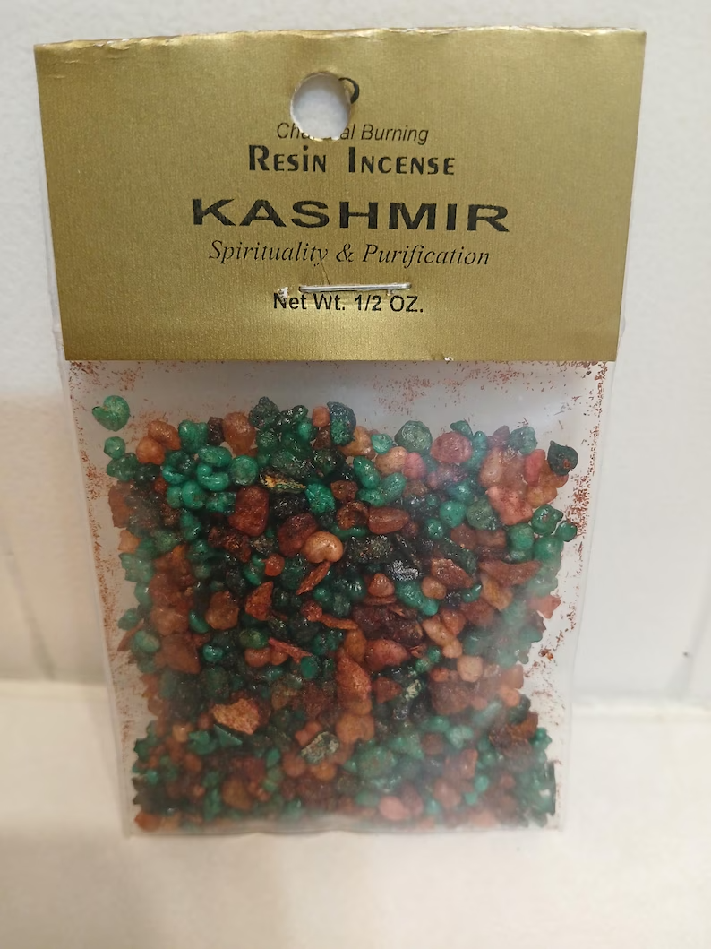 Granular Resin Incense: Kashmir 1/2 oz