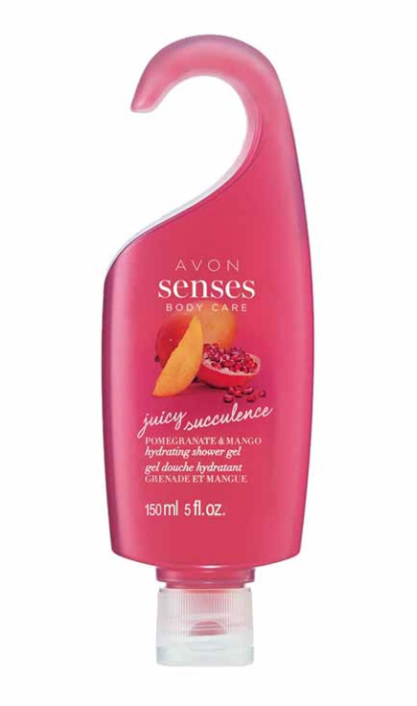 Avon Senses Pomegranate Mango Shower Gel New-Sealed