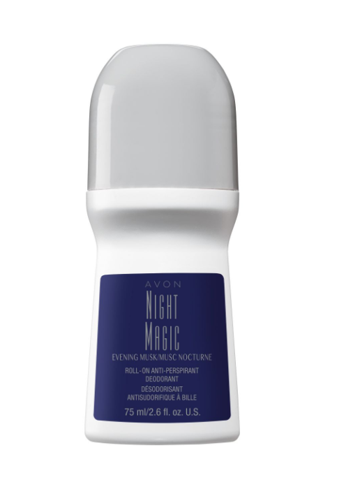 Deodorant x3 * AVON * Night Magic * Roll-On * Women's * Trio / LOT *