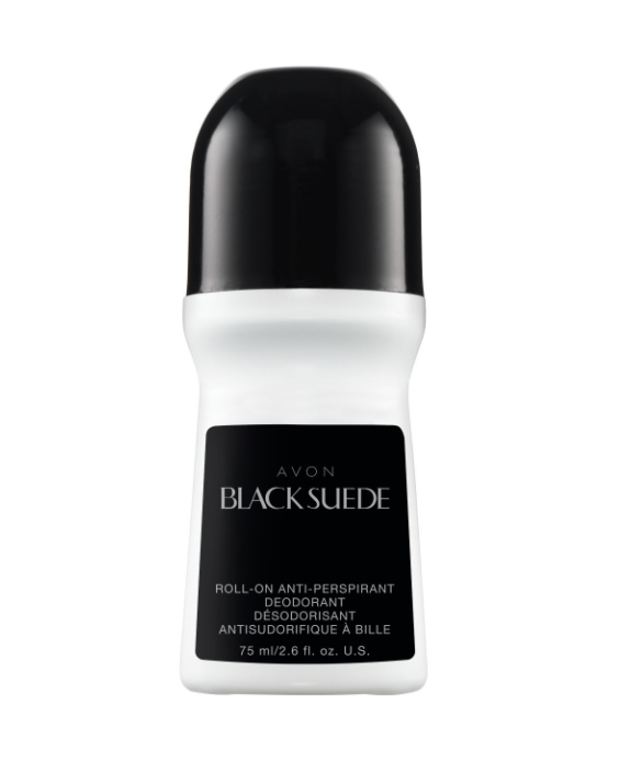 Deodorant Avon * Roll On Antiperspirant * Black Suede (3) pack