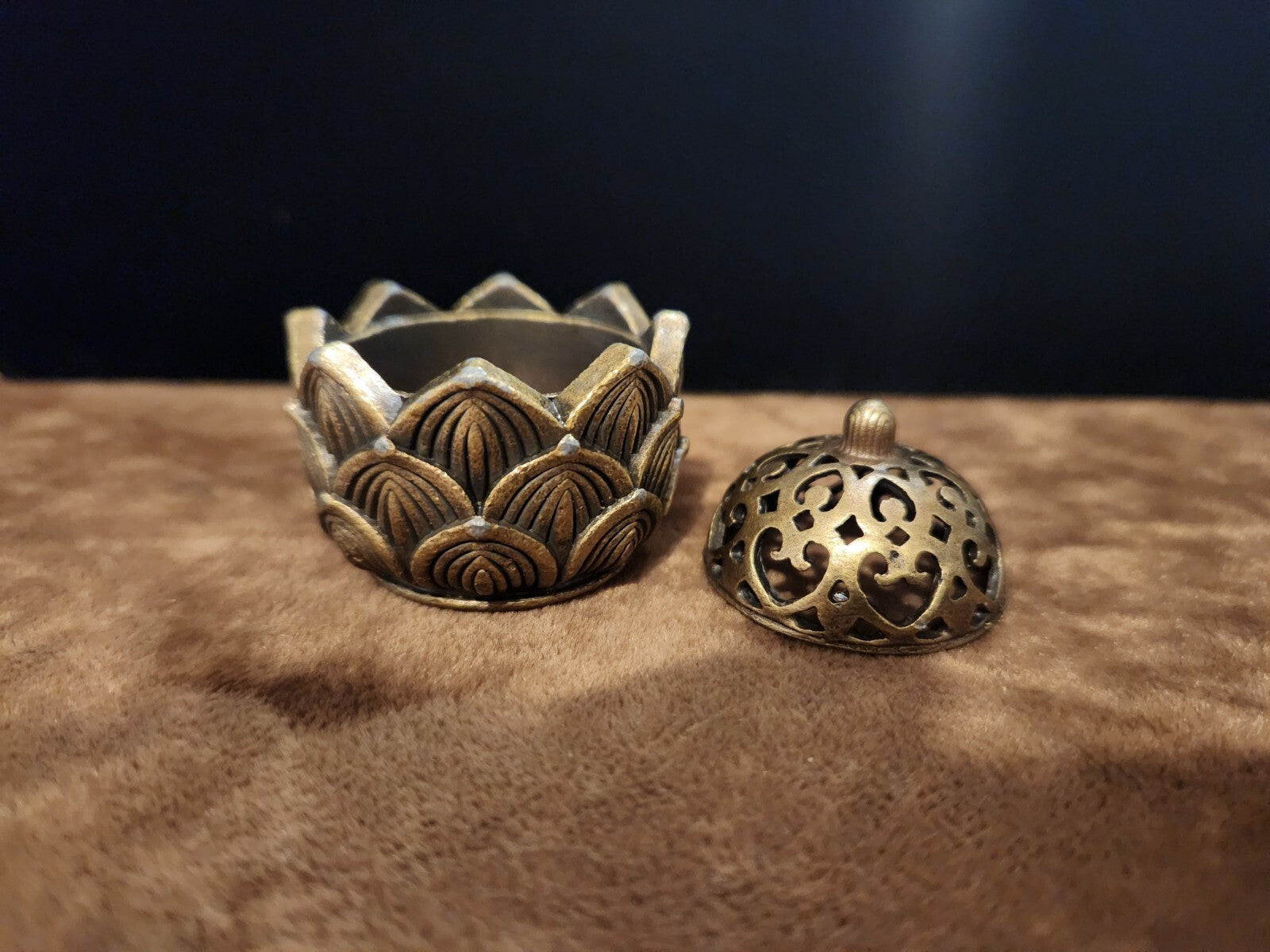 Brass Incense Burner Cone