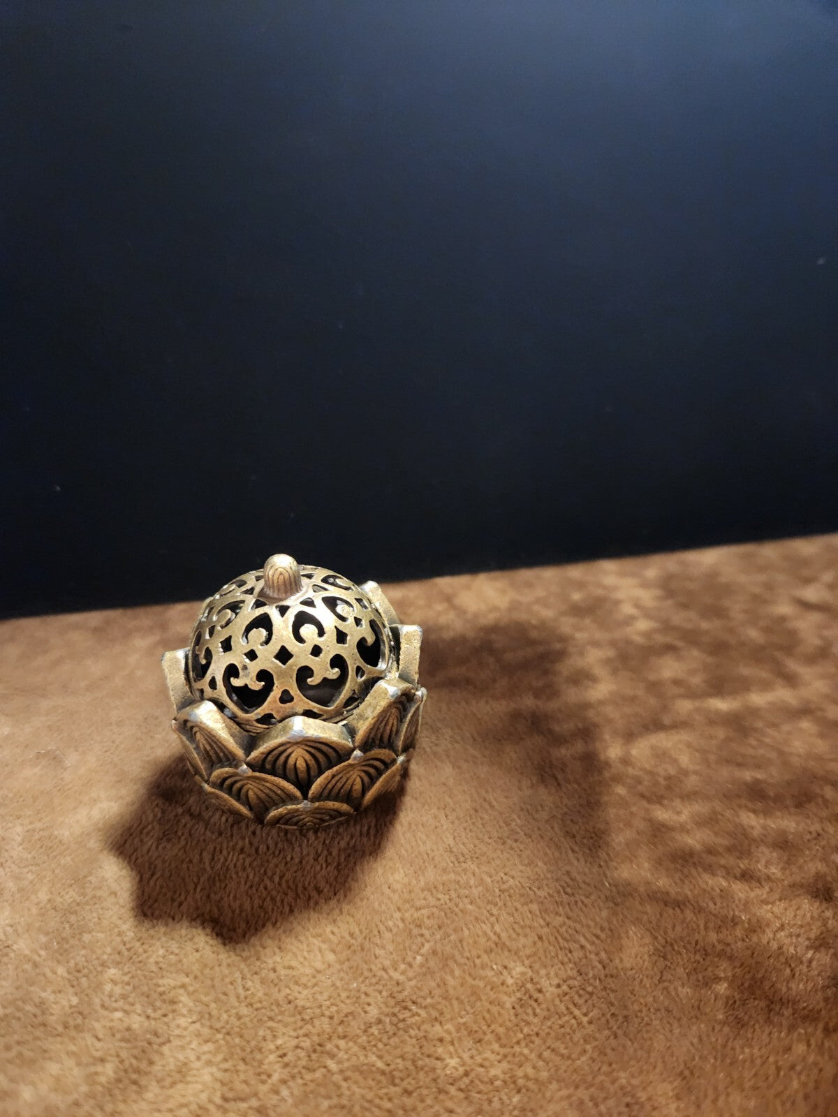 Brass Incense Burner Cone