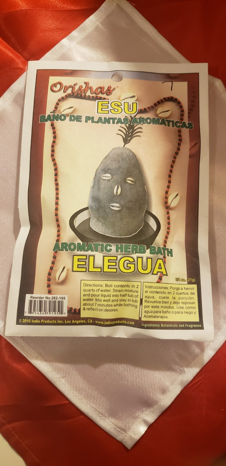 Herbal Bath / Bano de Llierbas:  Esu / Eleggua