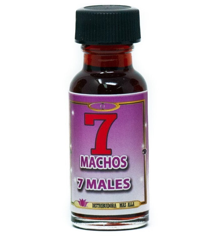 ACEITE ESOTERICO / Esoteric OIL * 1/2 OZ *** 7 MACHOS / 7 MALES