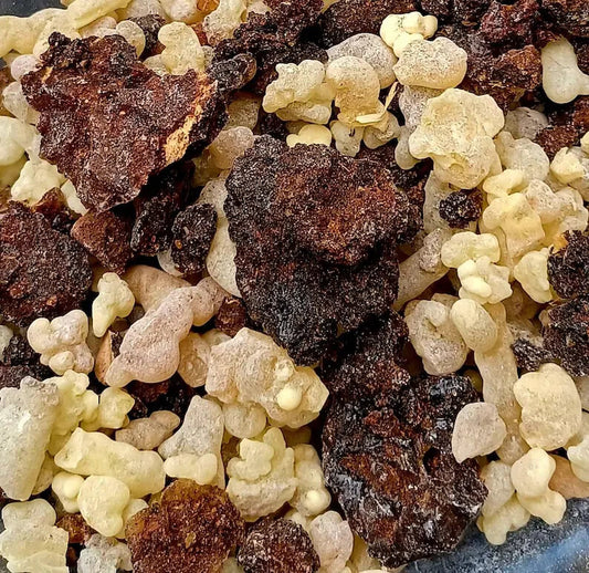 Granular Resin Incense: Frankincense-Myrrh Mix ¾ oz