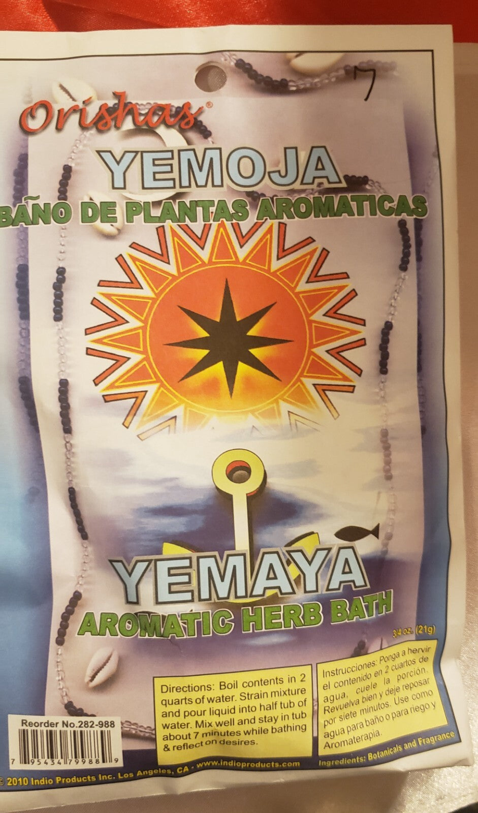 Herbal Bath / Bano de Llierbas: Yemaya