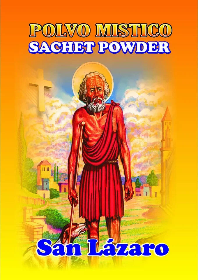 Polvo Mistico de San Lazaro/ San Lazarus Mistic Powder