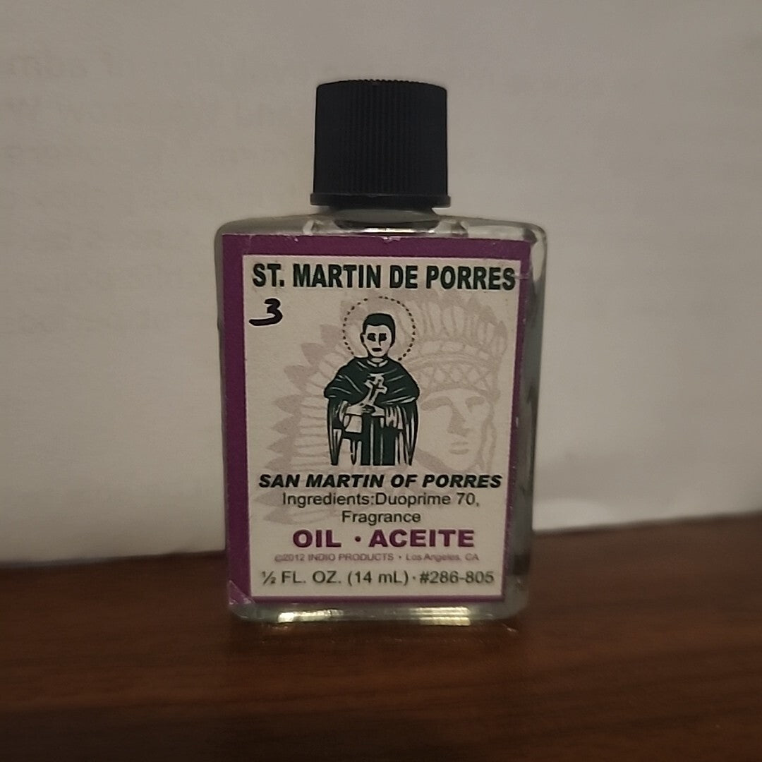 Aceite Esotérico *San Martin De Porres/ Esoteric Oil Saint Martin