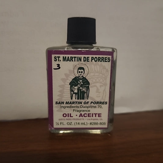 Aceite Esotérico *San Martin De Porres/ Esoteric Oil Saint Martin