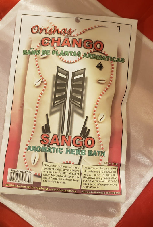 Herbal Bath / Bano de Llierbas: Chango