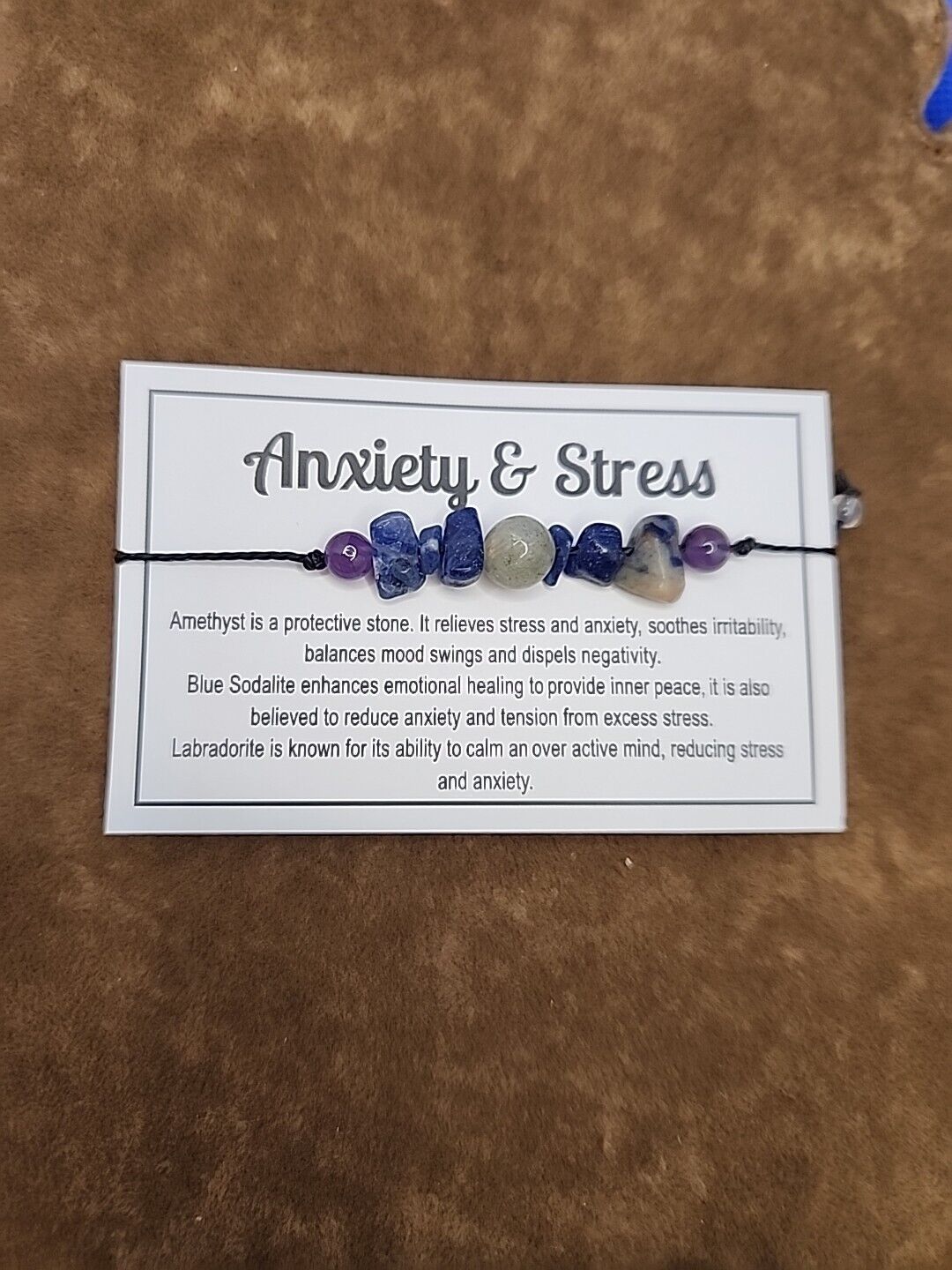 Energy Stone Bracelet Set 3-piece set