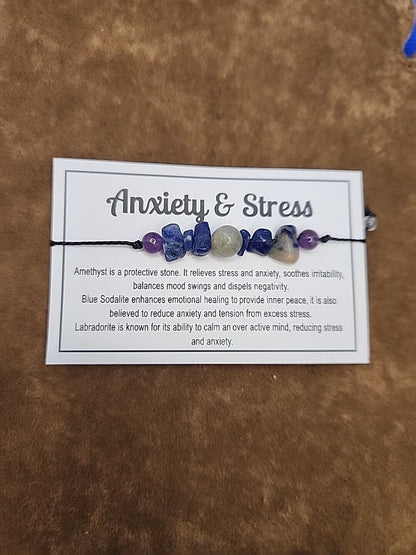 Energy Stone Bracelet Set 3-piece set