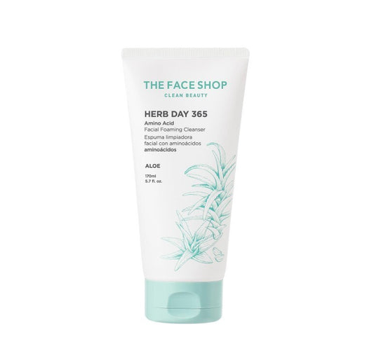 The Face Shop Herb Day 365 Facial Foaming Cleanser
