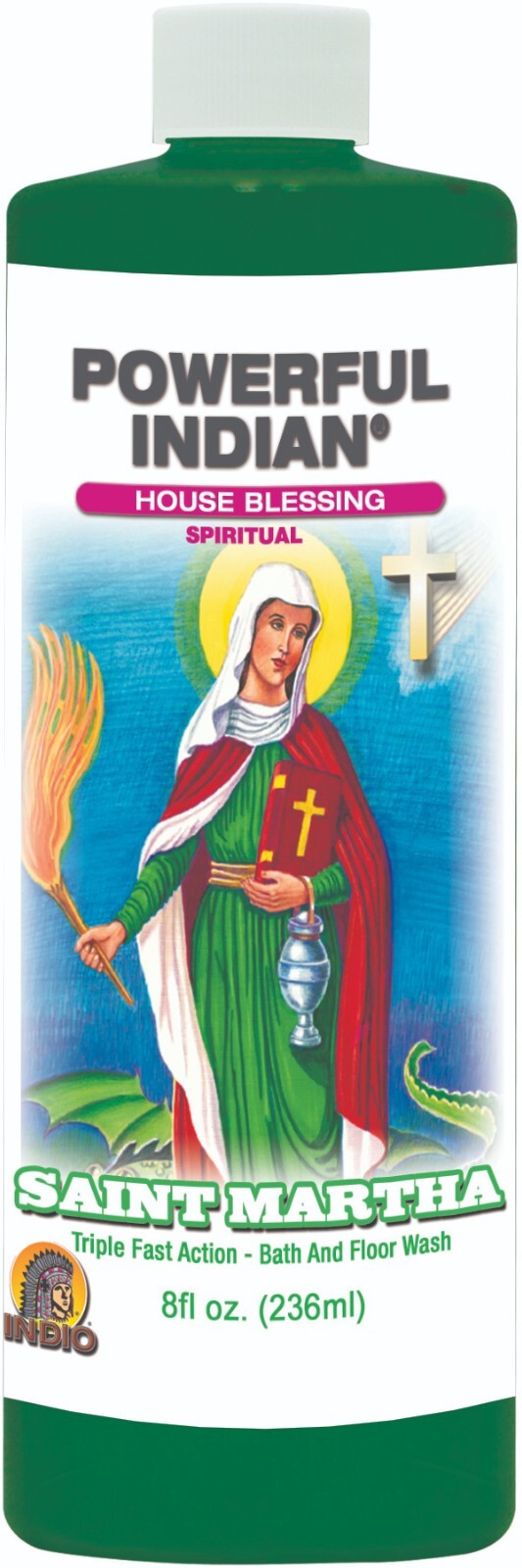 SPIRITUAL BATH 8 FL OZ ( BANO DESPOJO ) FOR Saint Martha / Santa Marta