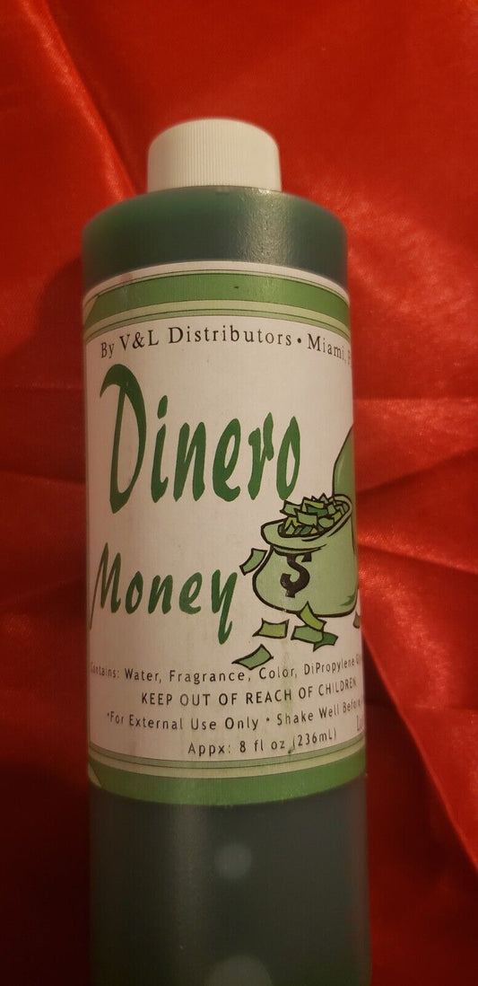 SPIRITUAL BATH 8 FL OZ ( BANO DESPOJO ) FOR DINERO / MONEY