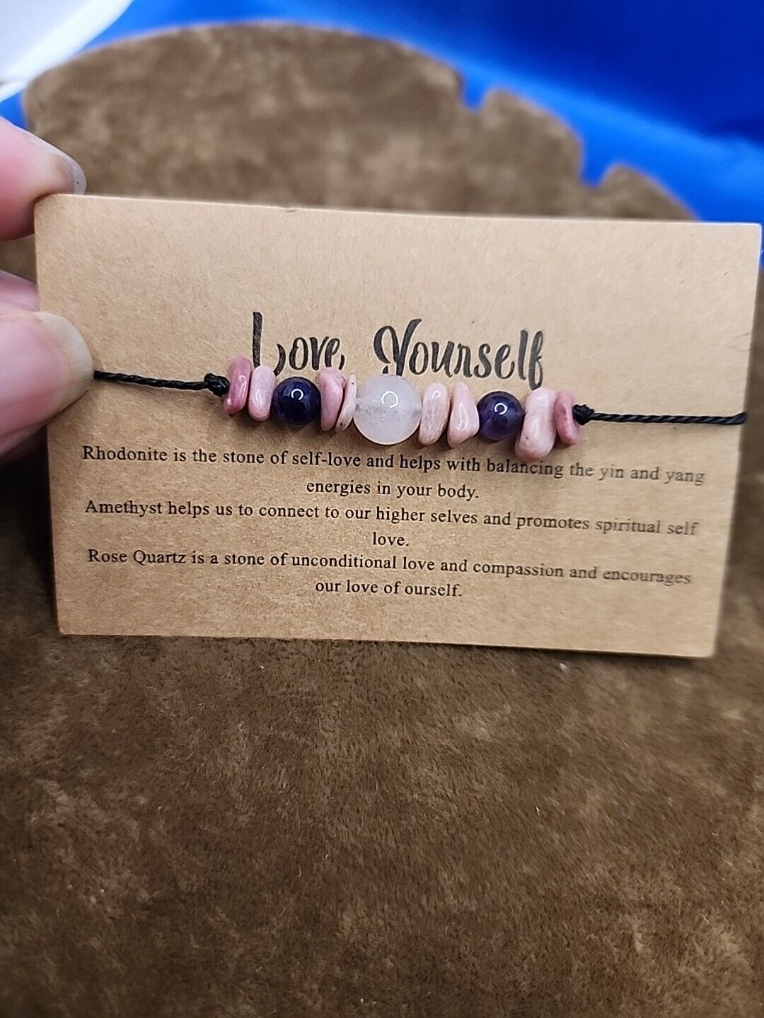 Energy Stone Bracelet Set 3-piece set
